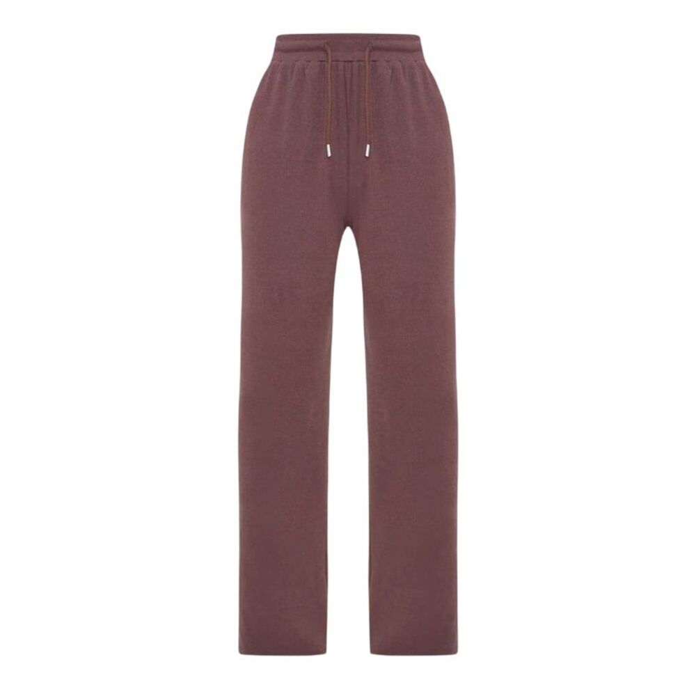 I Saw It First Womens/Ladies Plain Wide Leg Pants / Brown